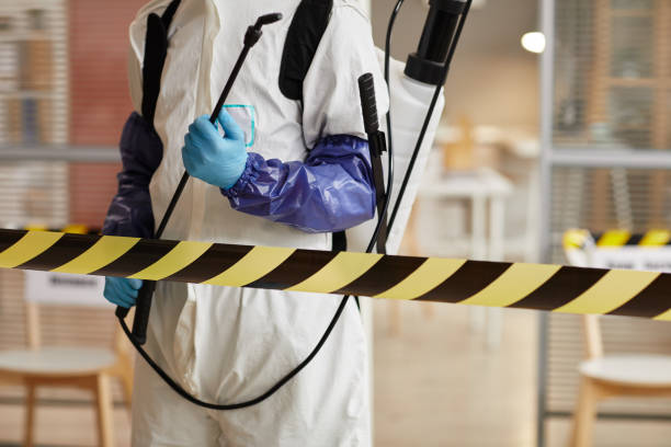Professional Biohazard Cleanup technician working in Grand Island, NE